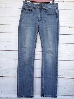 TD Apparel The Legend Tactical Slim Fit Jeans Size 30x32 Medium Wash